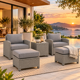 5 Pieces Patio Furniture Set
