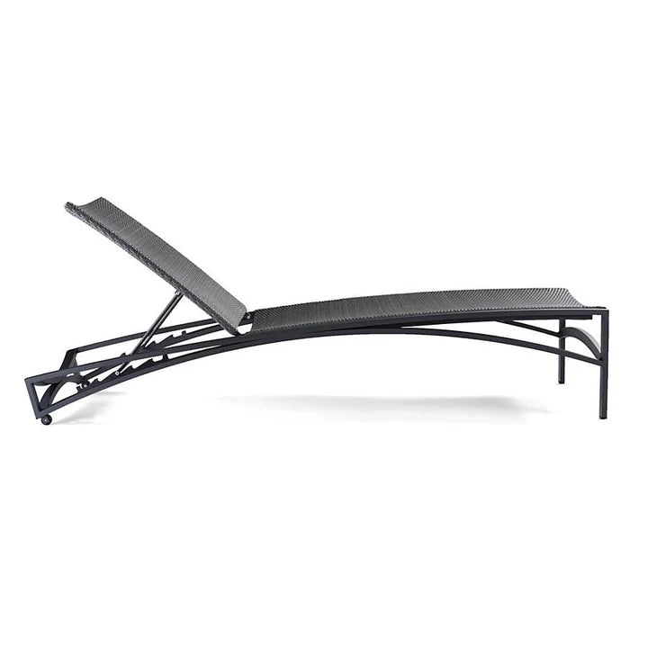 Outdoor Swimming Poolside Lounger (Grey)