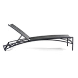 Outdoor Swimming Poolside Lounger (Grey)