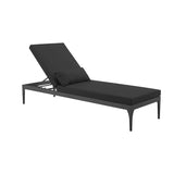 Outdoor Swimming Poolside Lounger (Black) Set of 2