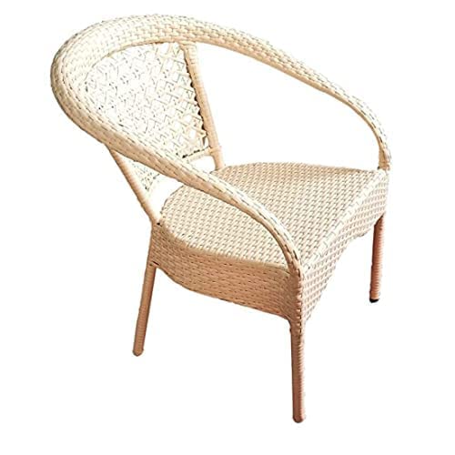 Craft Patio D-8 Patio|Indoor| Outdoor| Living Room | Balcony | Garden | (4 Chair + 1 Table)|Furniture Set |Coffee Chair Set |Powder Coated| (Honey)