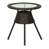 Craft Furniture |D-12 Patio|Indoor| Outdoor| Living Room | Balcony | Garden | Chair Table Set 2+1 (2 Chair + 1 Table)|Furniture Set |Coffee Chair Set|Powder Coated|(Black)