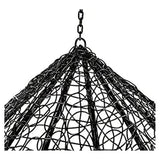 Craft Single Seater Hammock Swing Chair with Stand with One Big Cushion Hanging Jhula for Indoor,Outdoor, Balcony,Home, Patio, Yard, Balcony, Garden